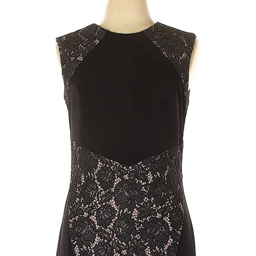 Nha Khanh Black Lace Mermaid Gown Size 10 Classic Retro Formal Evening Dress - Picture 4 of 15